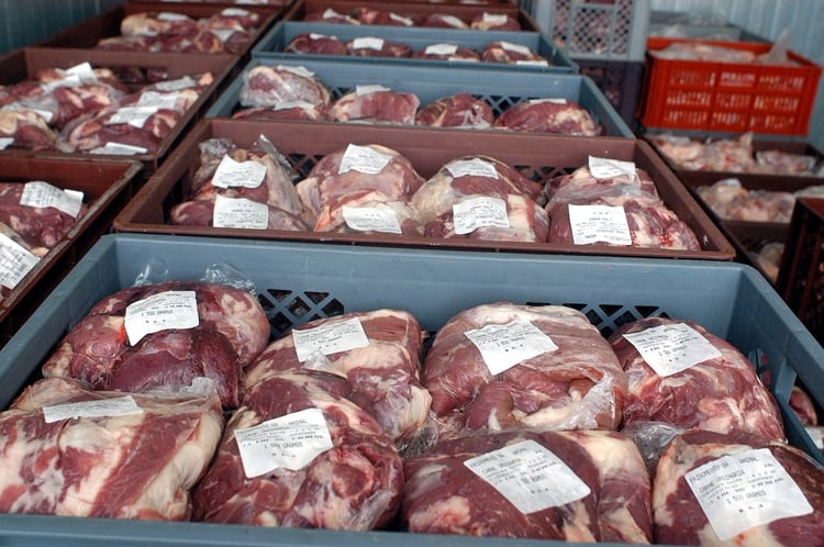 La carne fue uno de los alimentos con mayores aumentos durante el mes pasado