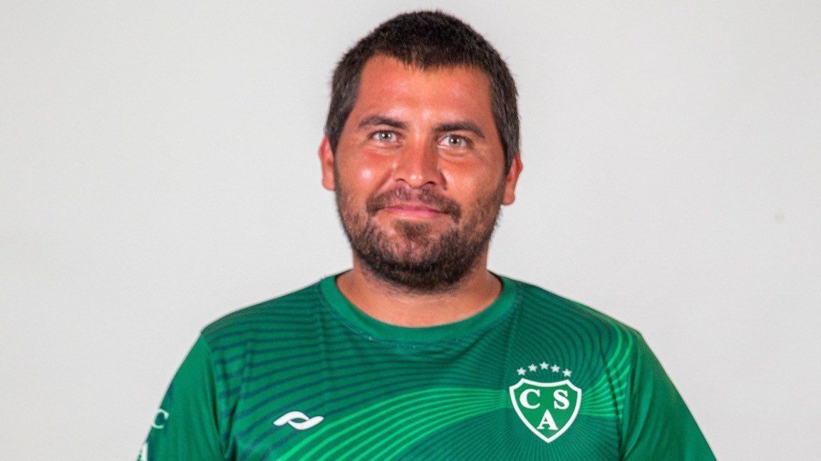 Flavio Federico Quinteros, utilero del club Sarmiento, desapareció en Junín (@CASarmientoOf)