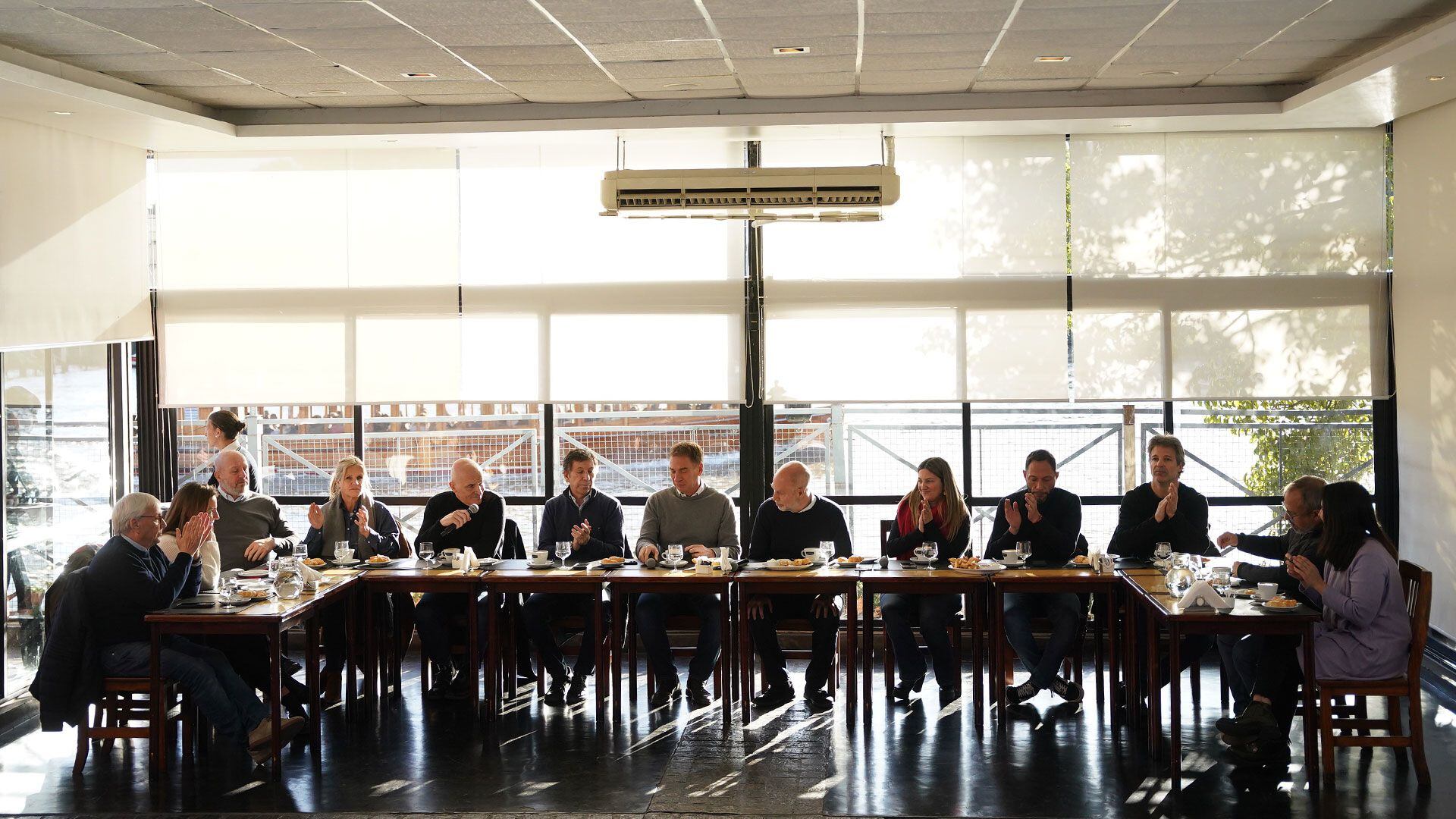 El desayuno de Juntos por el Cambio que se convirtió en una suerte de cábala (Franco Fafasuli)