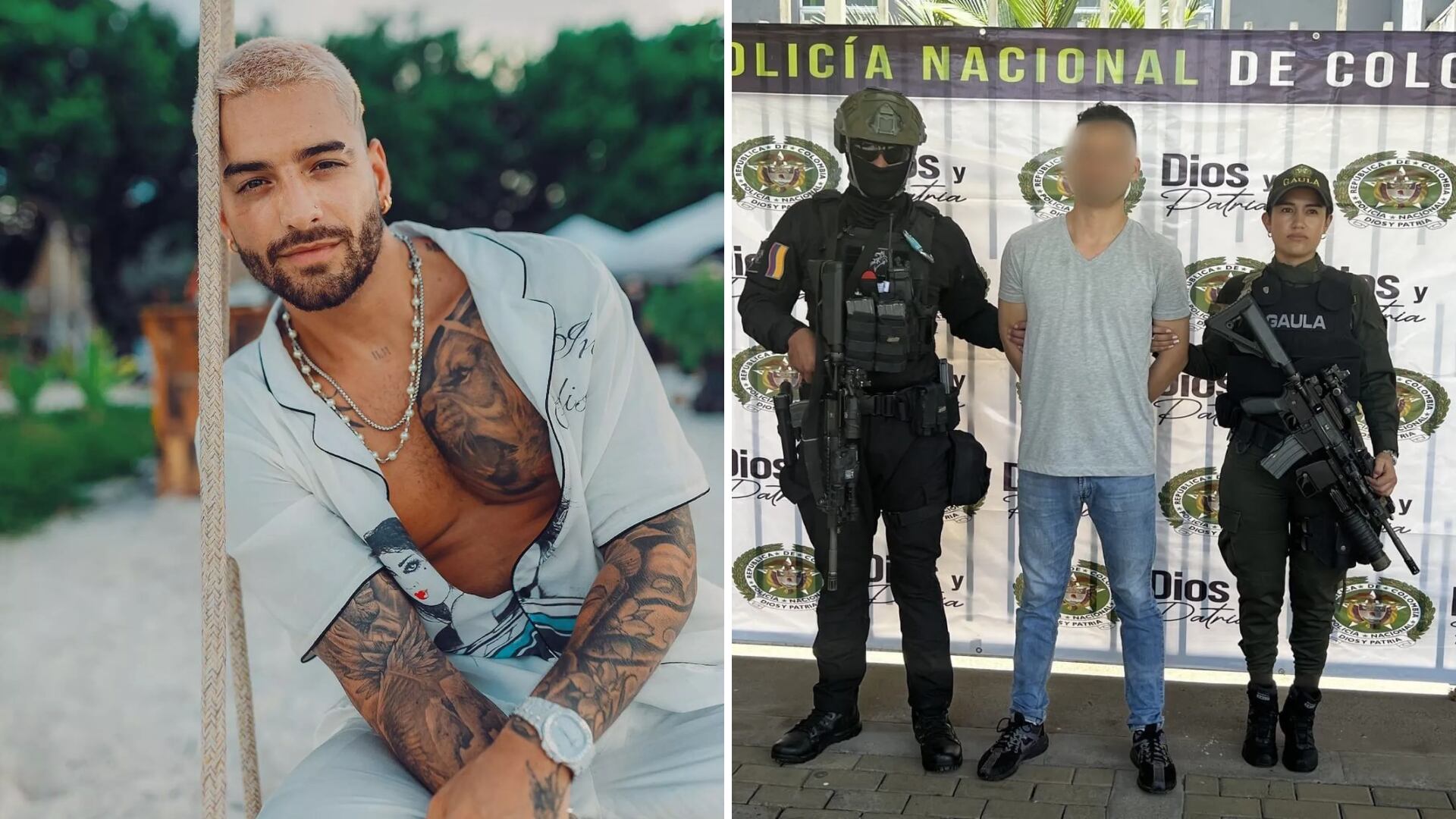 Capturado en Villavicencio (Meta), alias 'Maluma', presunto cabecilla de las disidencias de las Farc, enfrentó cargos por secuestro extorsivo y rebelión - crédito redes sociales