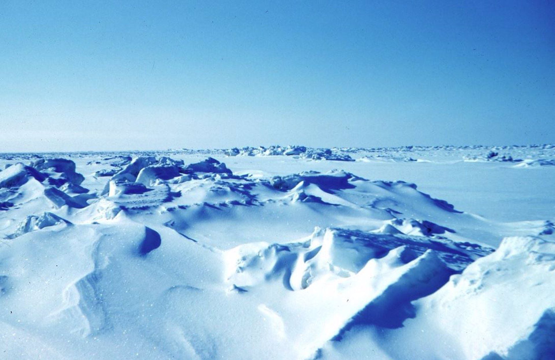 En un futuro, algunas partes del mundo podrían volver a vivir una época glaciar (NOAA)
