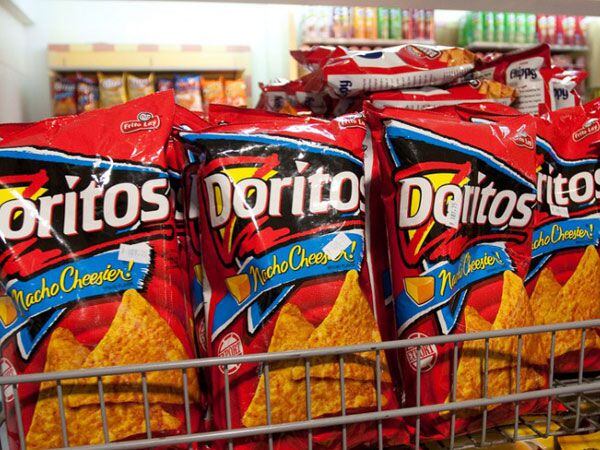 Imagen de Doritos en un supermercado. 