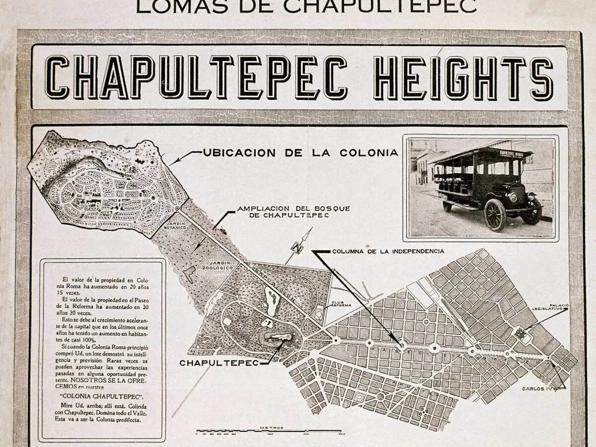 Cuál fue el origen de Lomas de Chapultepec y por qué cambió su nombre -  Infobae