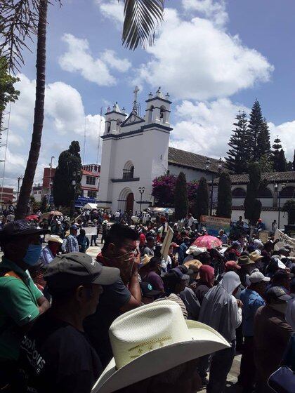 Señalan que el gobierno de López Obrador no es distinto al de administraciones pasadas ya que solo tiene planes a favor del capitalismo  (Foto: Facebook@Luz Yfuerza Del Pueblo Chiapas)