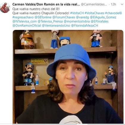 Carmen Valdés lamentó las diferencias económicas y legales que dejaron fuera del aire los programas de "Chespirito"