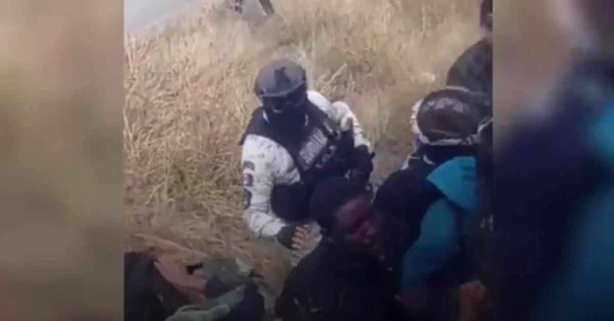 A fight was reported between migrants and GN and INM authorities in Oaxaca