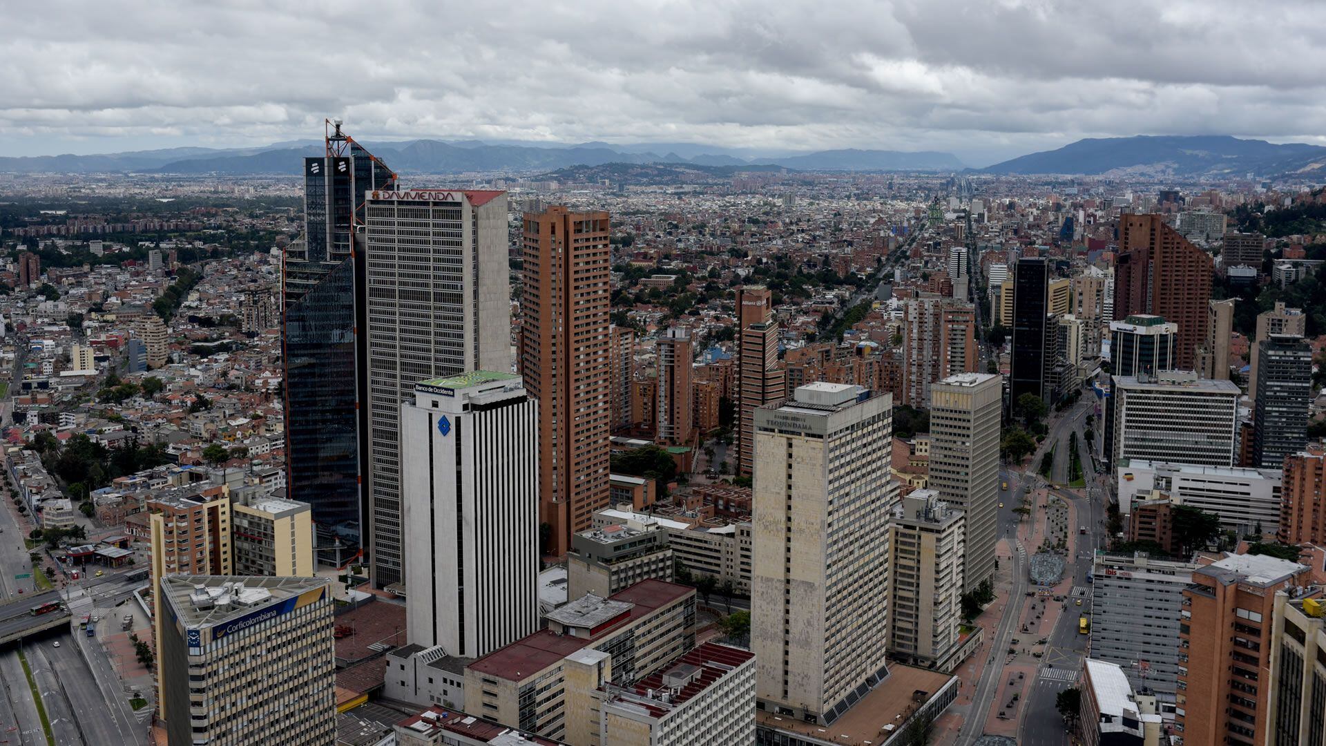 Panorámica de la ciudad de Bogotá. (Colprensa - Mariano Vimos)