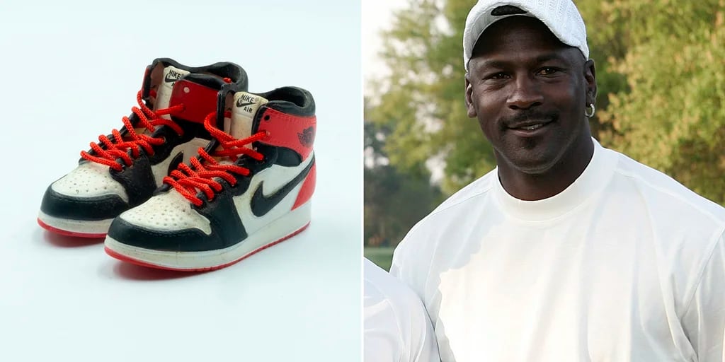 impactante que pagaron en una subasta por un par de zapatillas con que brilló Michael Jordan - Infobae