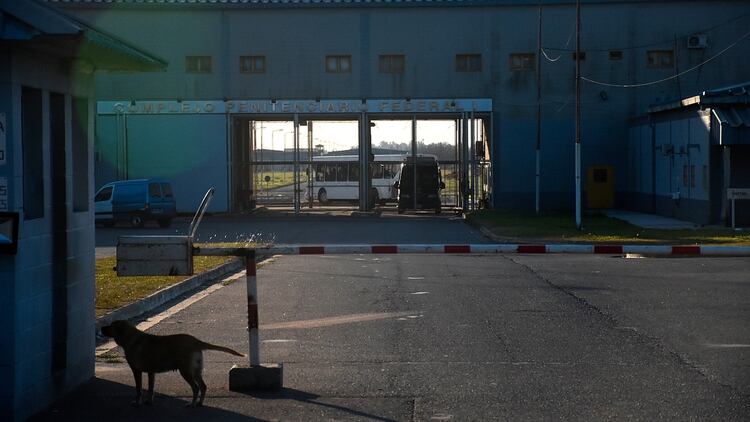 La cárcel de Ezeiza, donde Báez continúa detenido (foto Nicolás Stulberg)