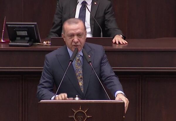 Recep Erdogan, presidente de Turquía