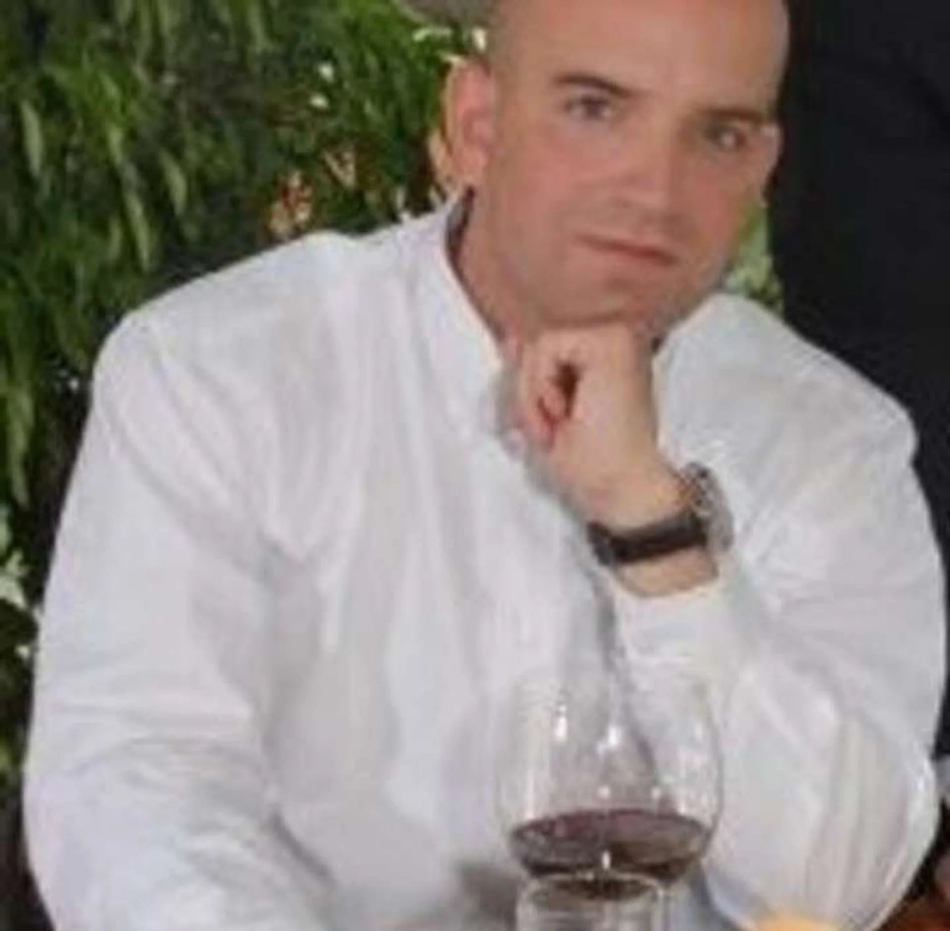 Federico Blanco trabajó varios años como chef en Bahía Blanca