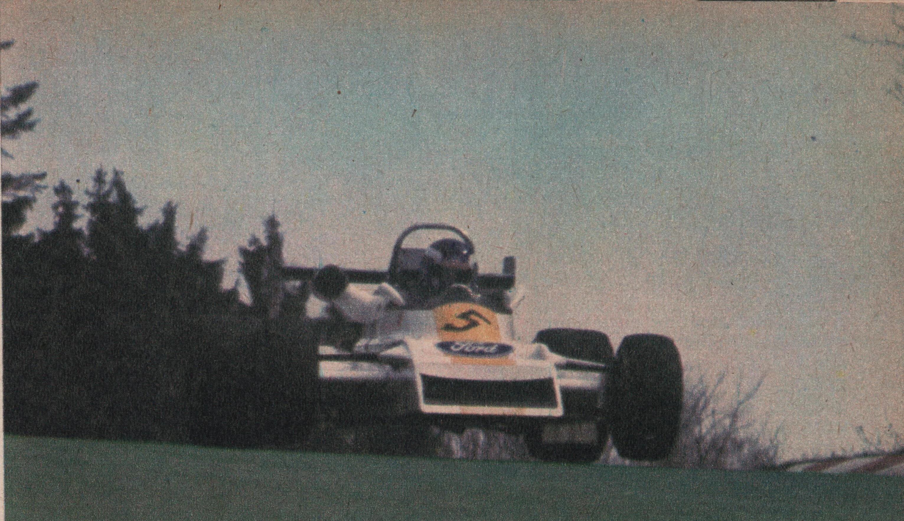 Joyita: Traverso en el aire en una típica postal de Nurburgring (Archivo revista CORSA)