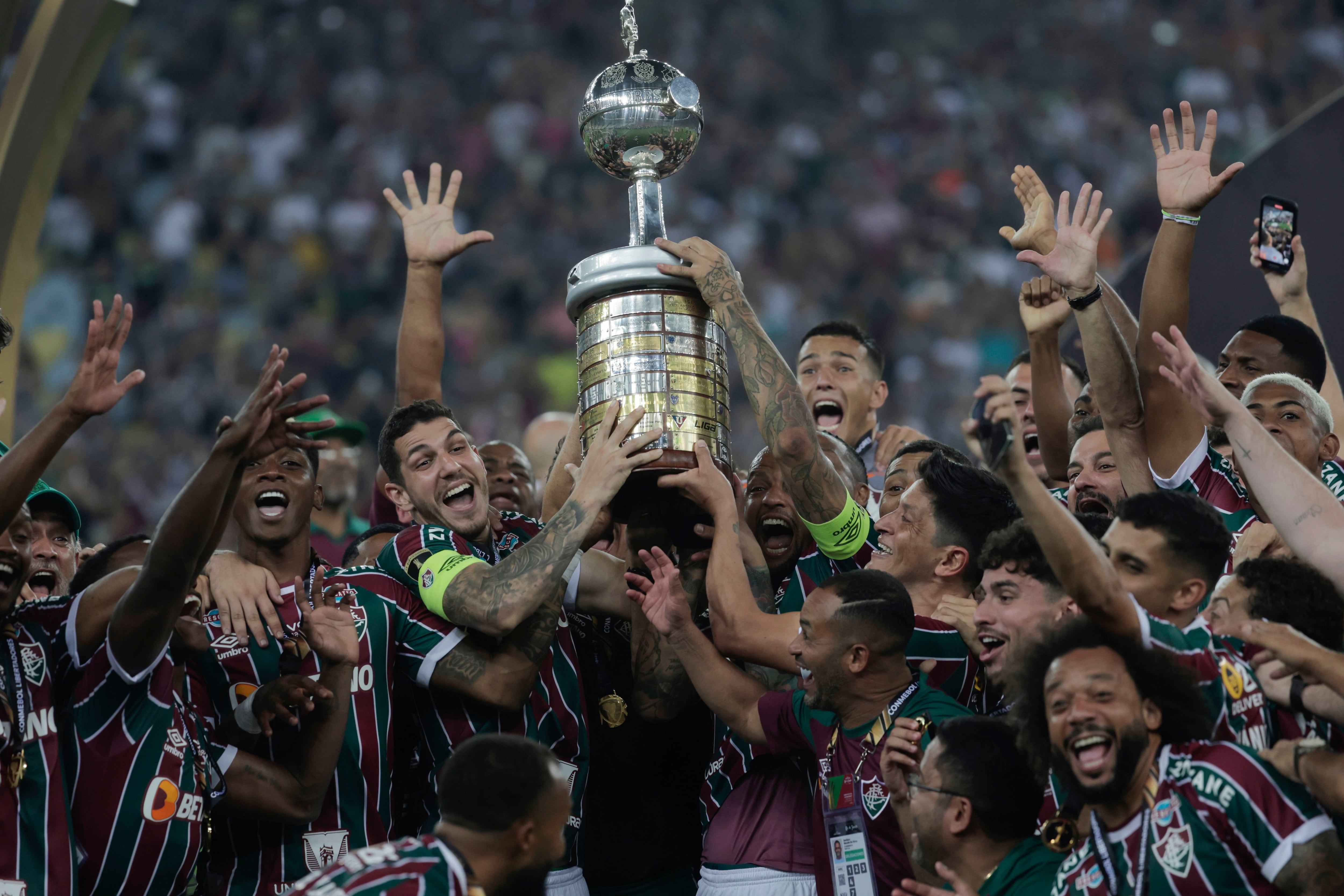 Fluminense, el último campeón de la Libertadores (EFE/ Antonio Lacerda)
