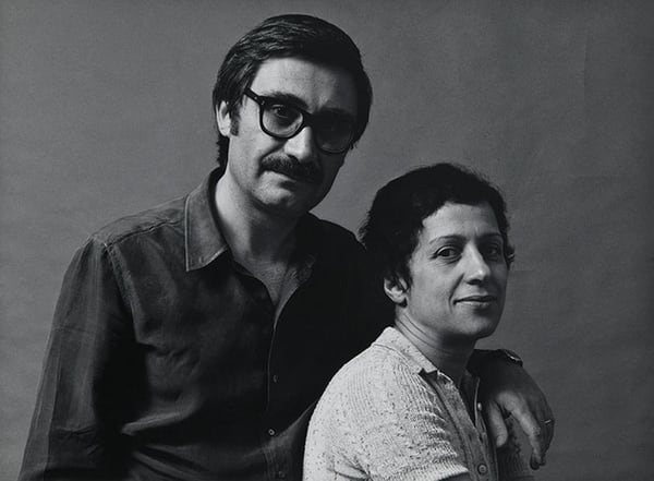 Juan Carlos Distéfano y Griselda Gambaro