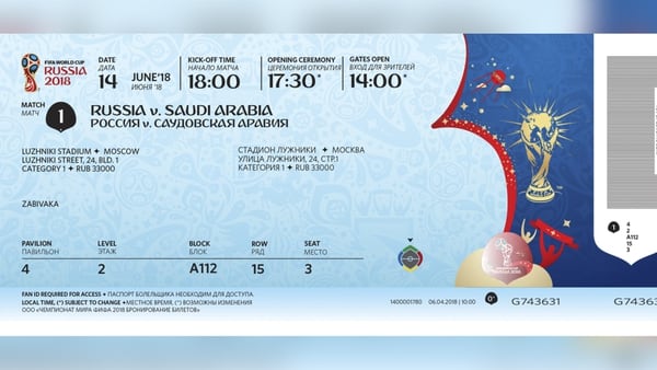 Las entradas estarán personalizadas