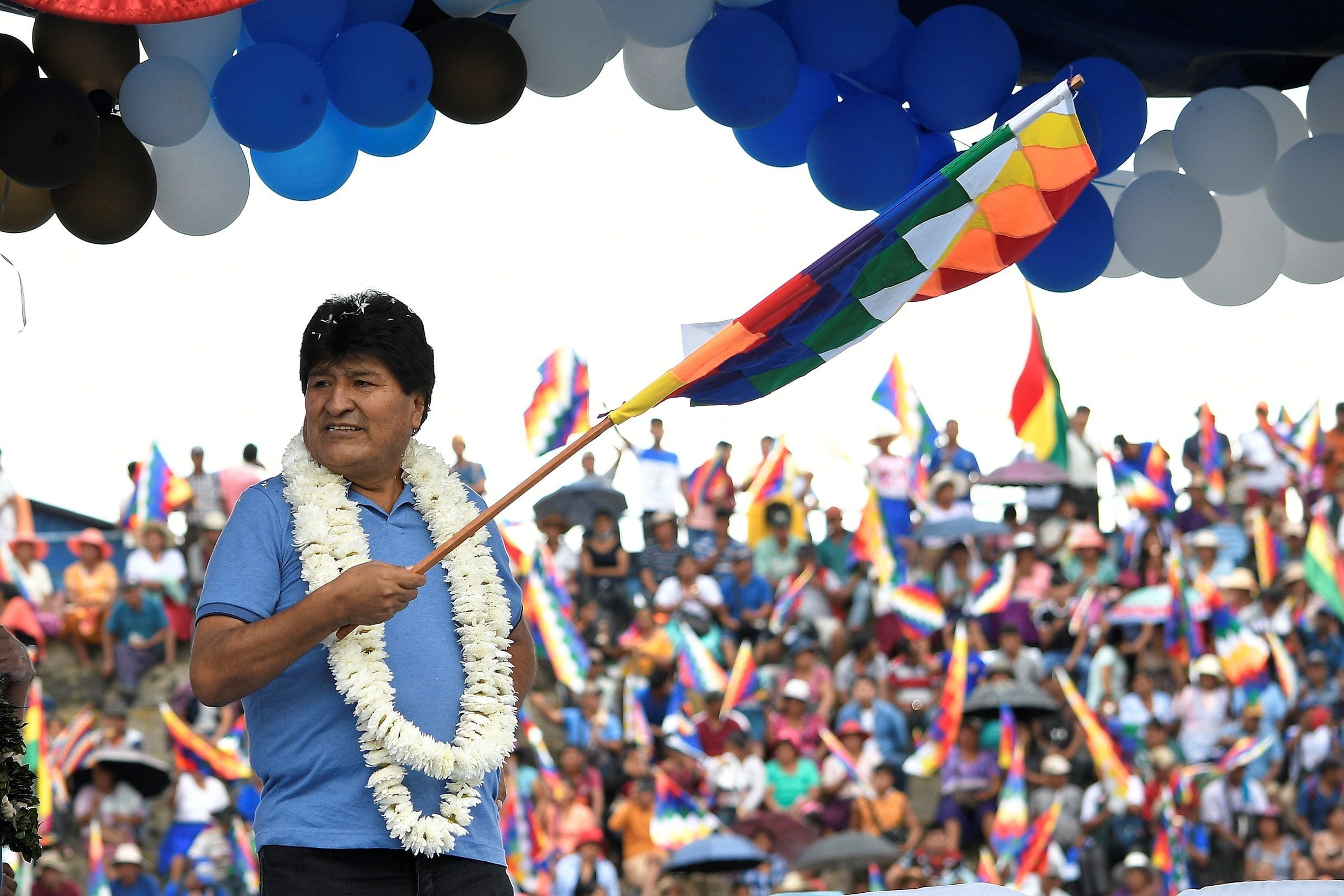 Fotografía de archivo del expresidente boliviano Evo Morales. EFE/Jorge Abrego
