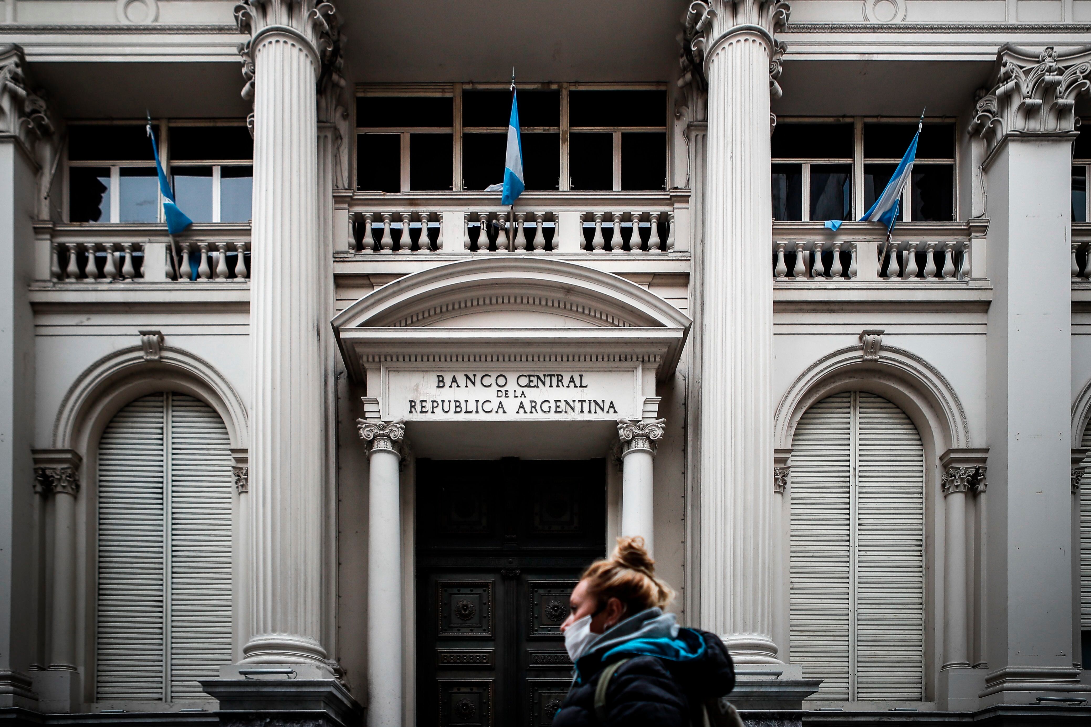 Vista del Banco Central en Buenos Aires (Argentina). EFE/Juan Ignacio Roncoroni/Archivo