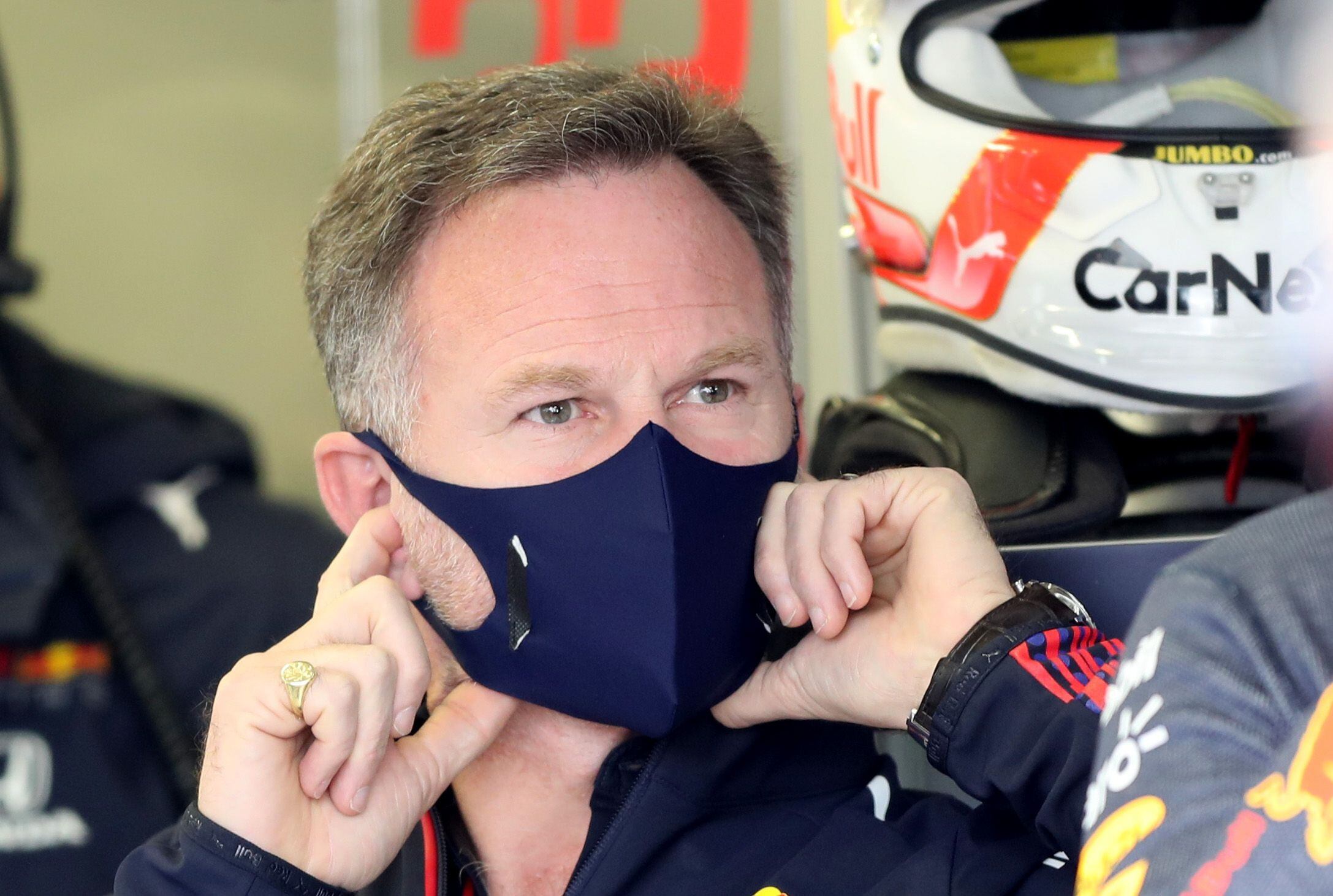 Christian Horner es uno de los Jefes de Equipo más exitoso en los últimos años, en especial por el tetracampeonato conseguido junto a Sebastian Vettel (Foto: REUTERS/Andres Stapff)