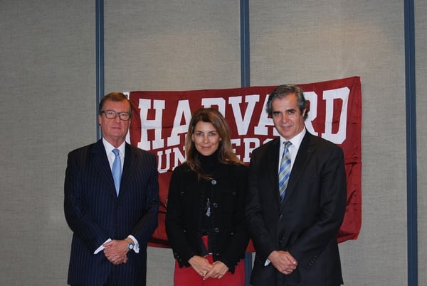Los tres lideran el Club de Harvard Argentina