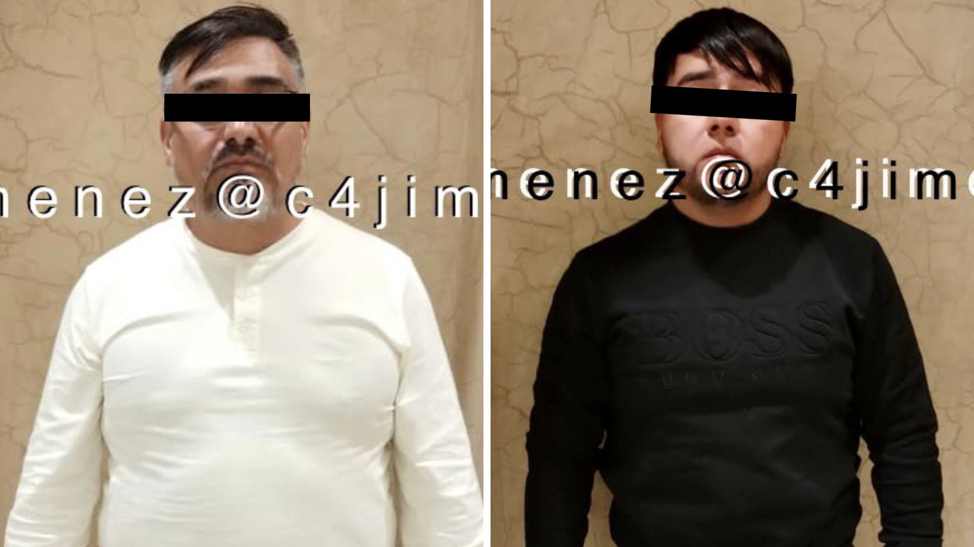 Fabián Solís y Fabián Solis Jr. fueron arrestados en un mismo domicilio. (X/@c4jimenez)