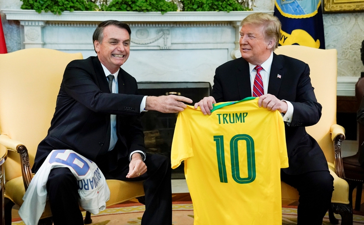 Bolsonaro y Trump mostraron buena sintonía desde su primer encuentro, en marzo de 2019 (Reuters)