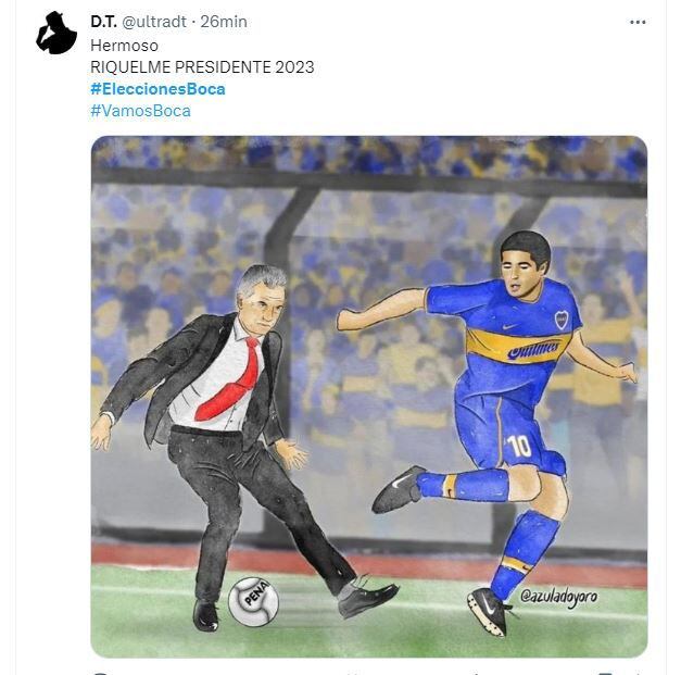 memes reacciones riquelme presidente boca