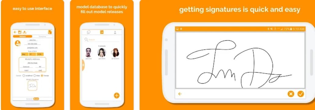 Model Releaser está enfocada para profesionales, pero puede ser usada por cualquier persona. (Foto: captura)