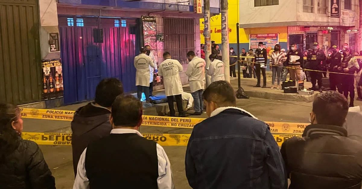 Shooting in San Juan de Lurigancho left one dead and three people injured