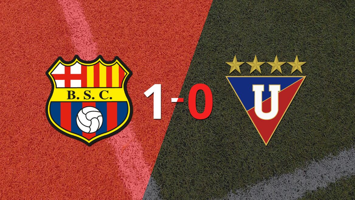 Barcelona venció por la mínima a Liga de Quito
