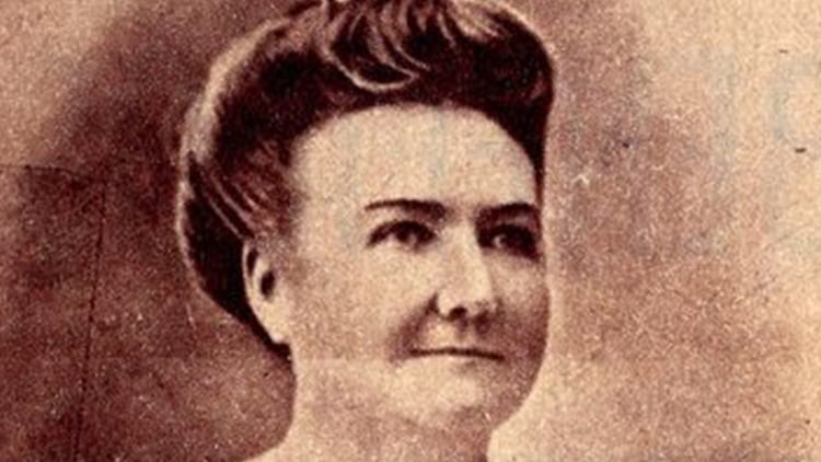 Cecilia Grierson fue la primera mujer en recibirse de médica en el país y fue parte del comité femenino de la Cruz Roja