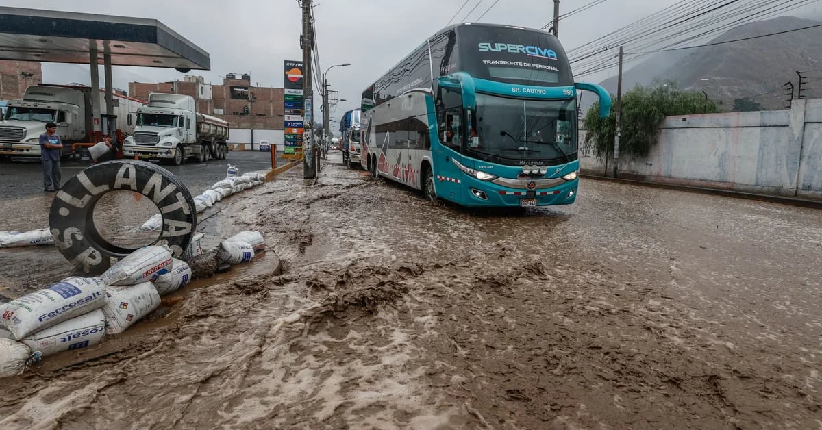 Rains in Lima: the central highway will be interrupted for a few hours due to the activation of the streams