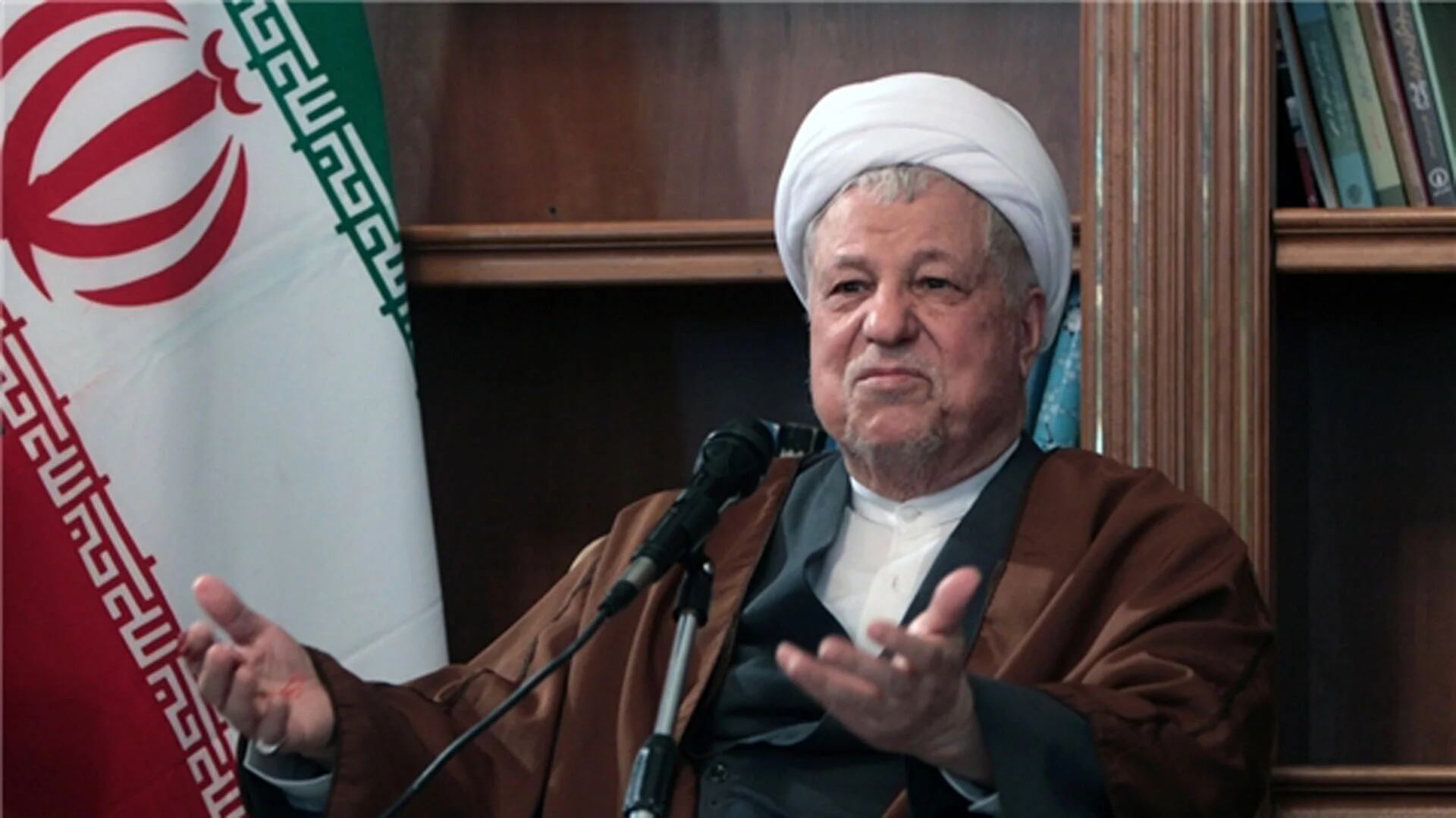 Akbar Hasheim Rafsanjani, un ex presidente conservador pero con vínculos reformistas. Su muerte en 2017 derivó en una movilización en protesta contra el régimen