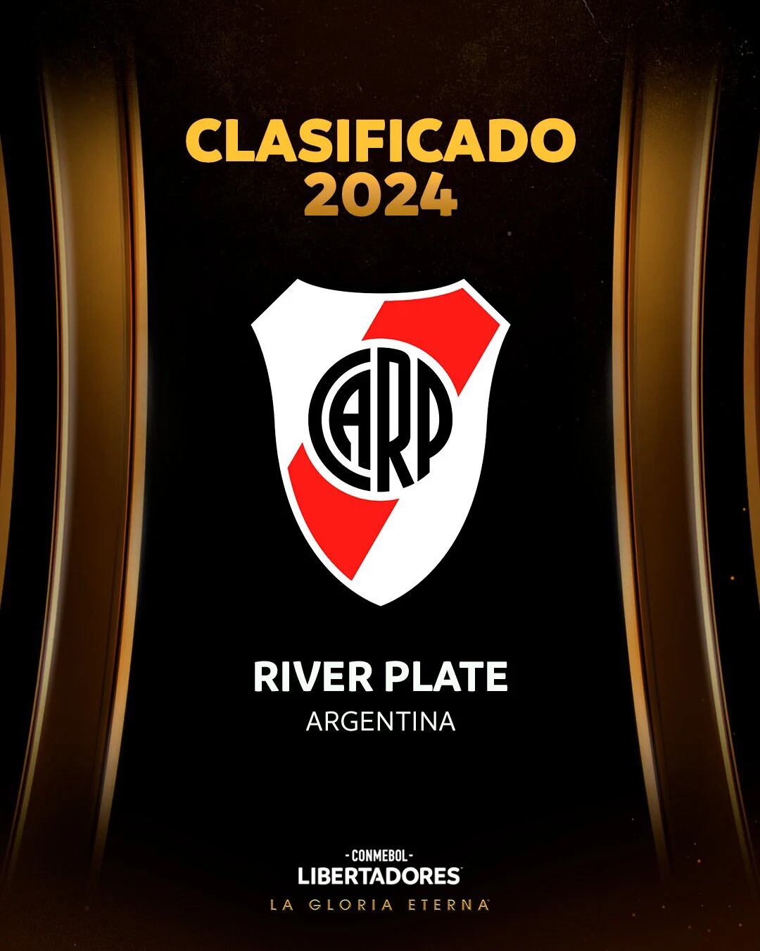 River Plate se clasificó a la Copa Libertadores de 2024 gracias a su título en la Liga Profesional (Conmebol)