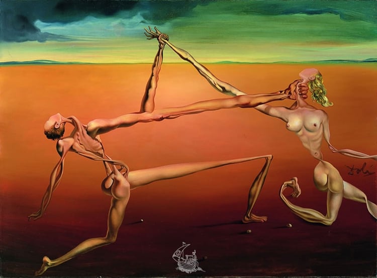 ‘The Dace’, la obra de Salvador Dalí en su interpretación sobre la danza.