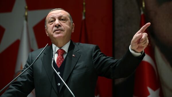 El presidente turco Recep Tayyip Erdogan