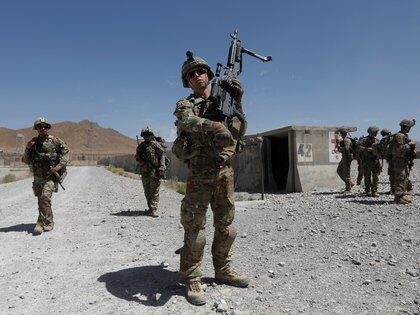 Un soldado estadounidense en Afganistán. REUTERS/Omar Sobhani