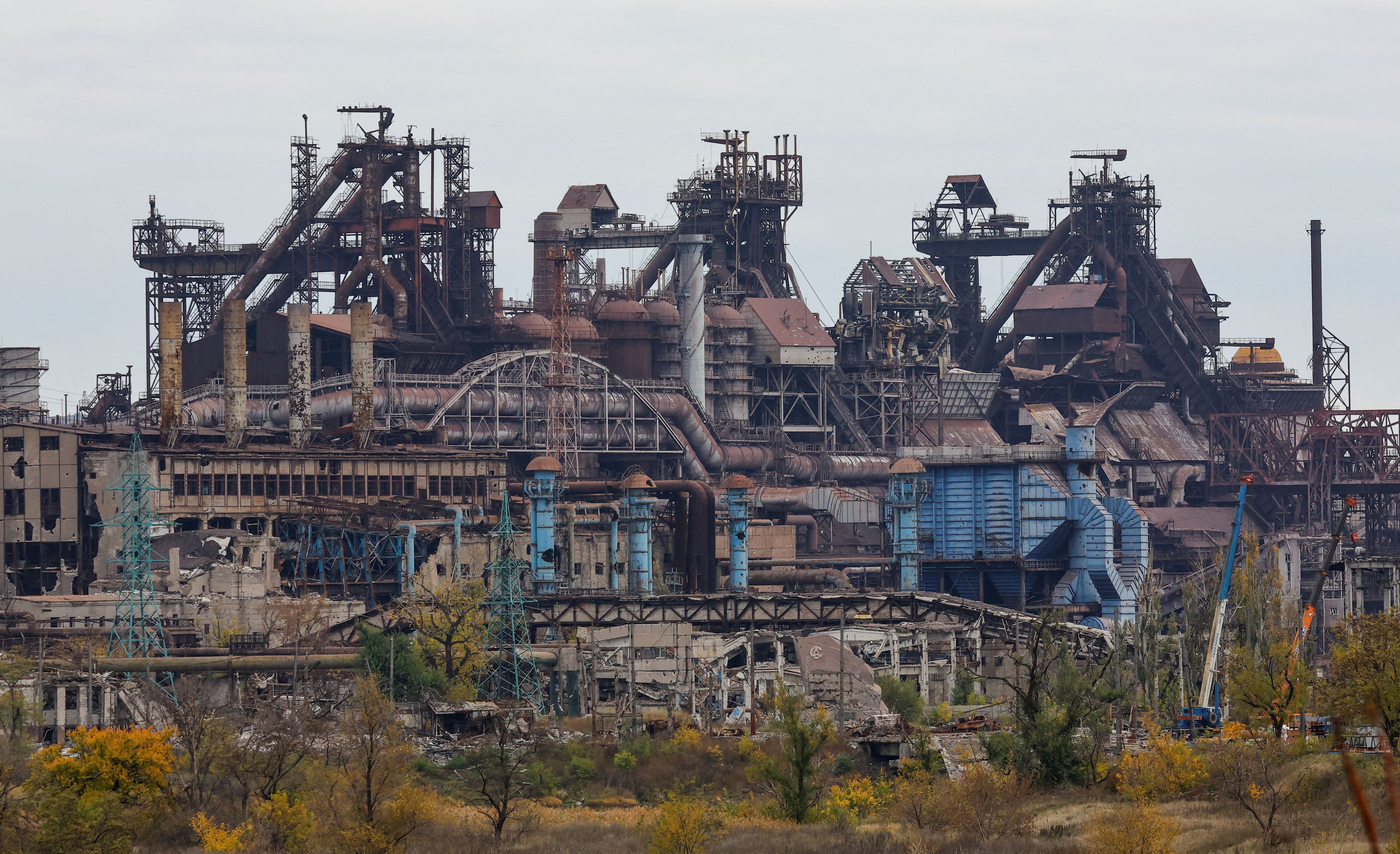 Ucrania denunció la explotación de recursos minerales de su país por parte de Rusia en las regiones que han sido ocupadas desde 2014. (FOTO: REUTERS/Alexander Ermochenko) 