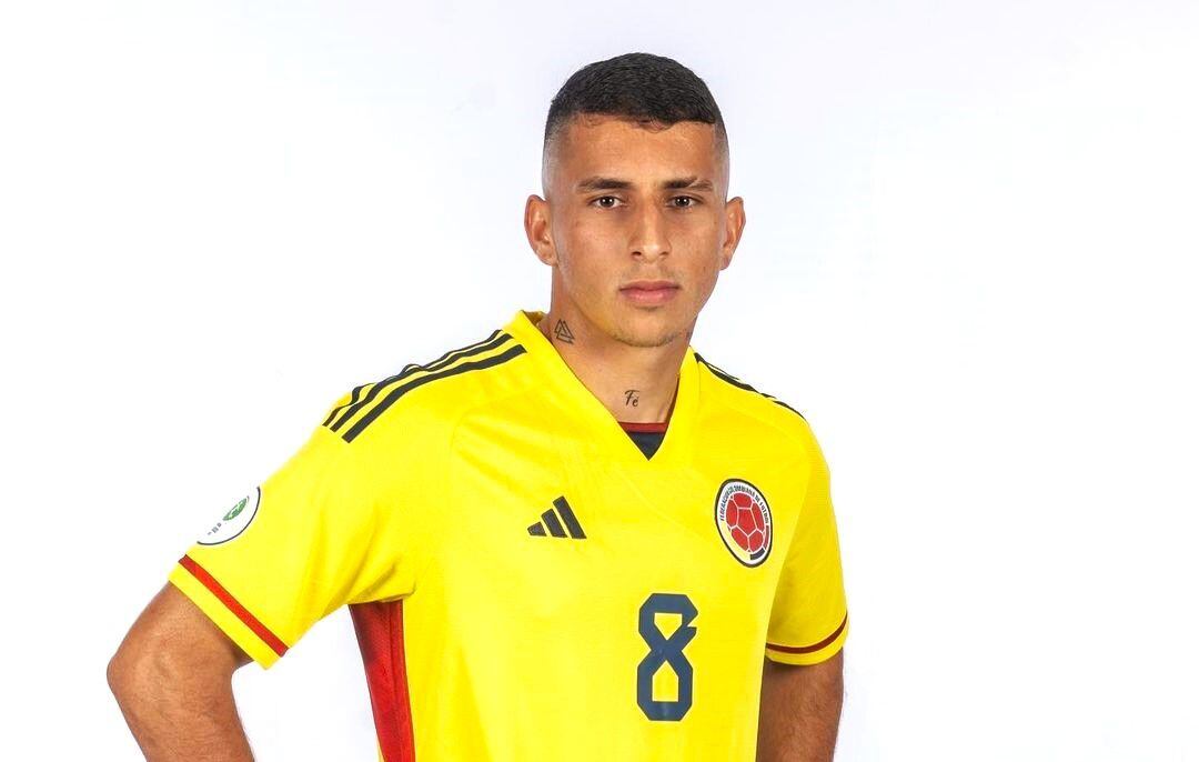 Gustavo Puerta capitán de la selección Colombia sub-20