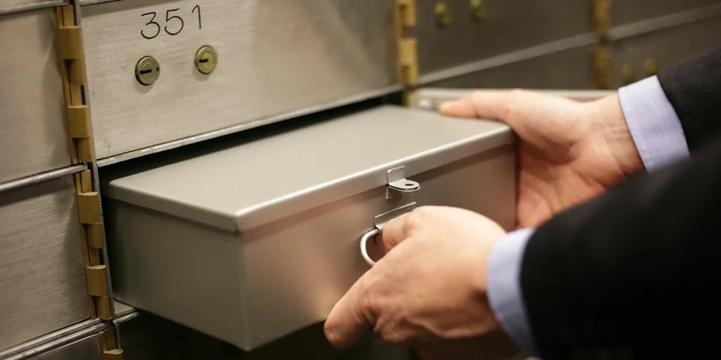 Cuánto cuesta una caja de seguridad en un banco para guardar ahorros