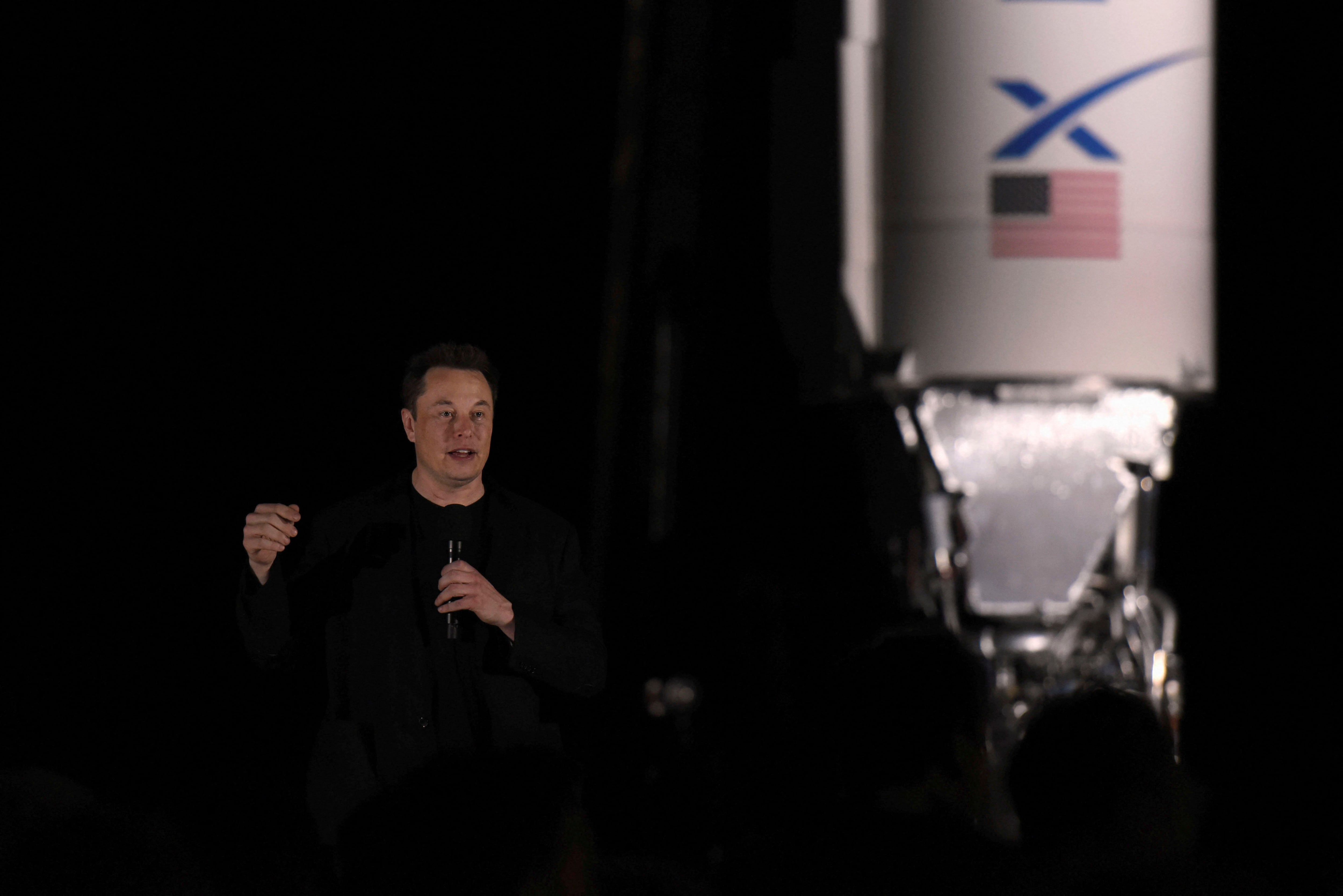 Elon Musk creó SpaceX y el cohete más poderoso construido Starship (REUTERS/Callaghan O'Hare)