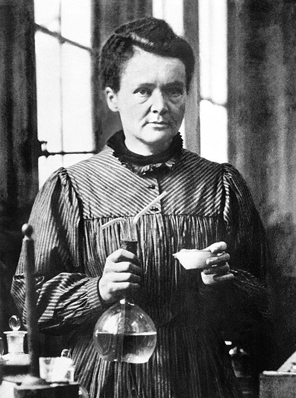 Una imagen de Marie Curie en 1921. Pierre, su marido, murió en 1906