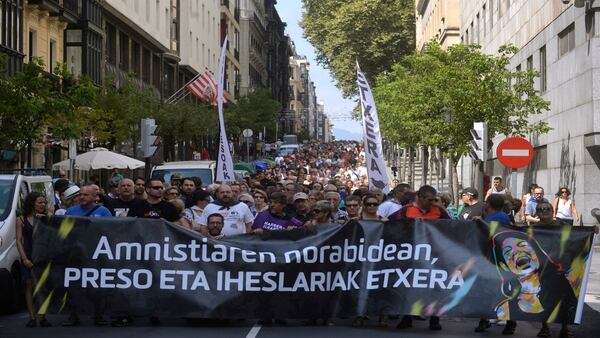 El movimiento independentista vasco continúa vigente, pero ya separado por completo de ETA (Reuters)
