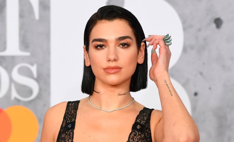 La cantante británica Dua Lipa se destacó entre las cantantes más escuchadas en 2020 (EFE/Facundo Arrizabalaga/Archivo) 