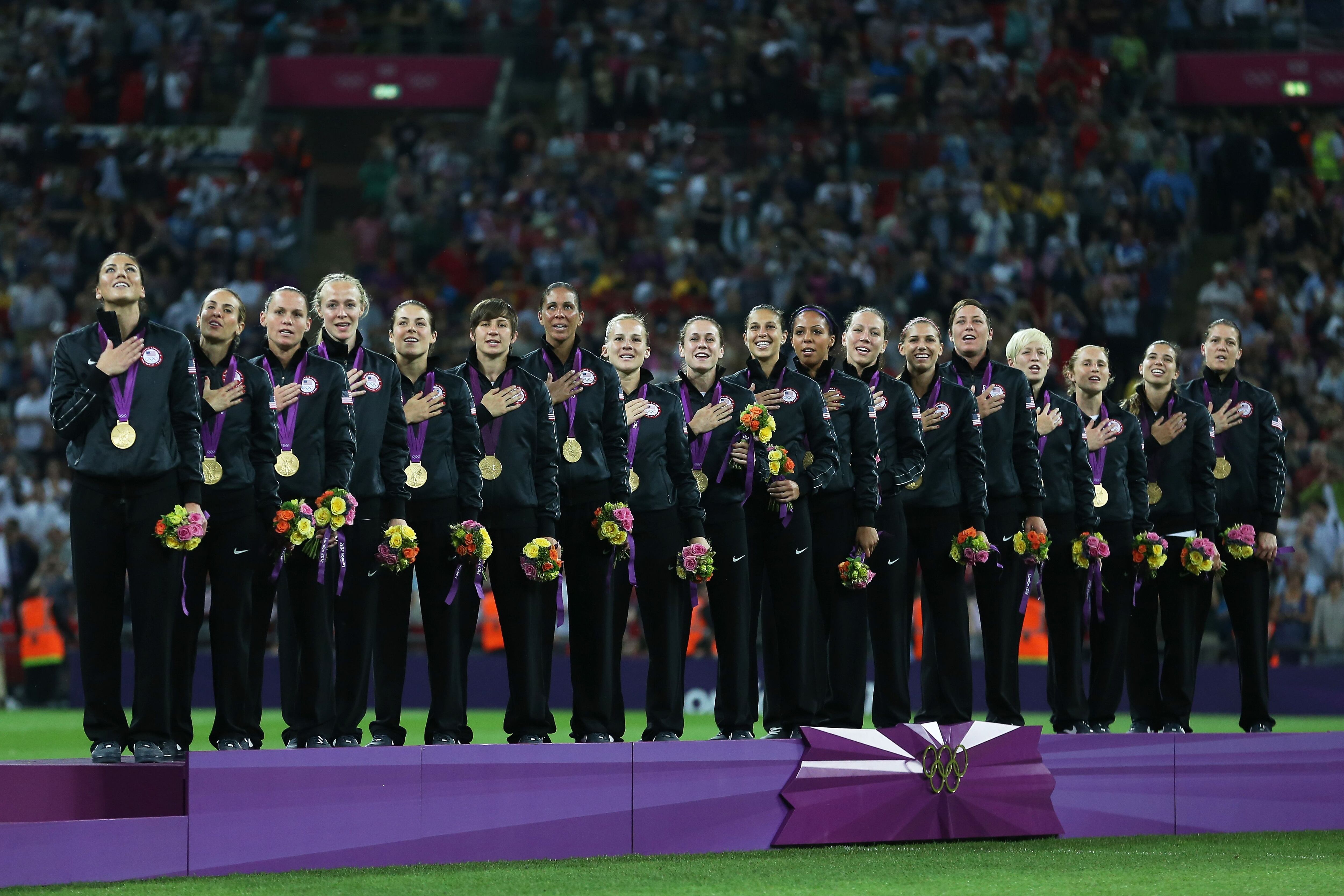 Women's Football Gold Medal Match of the London 2012 Olympic Games.