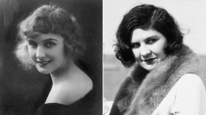 Edna Purviance, acri fetiche y amante, y Lita Grey, su segunda esposa