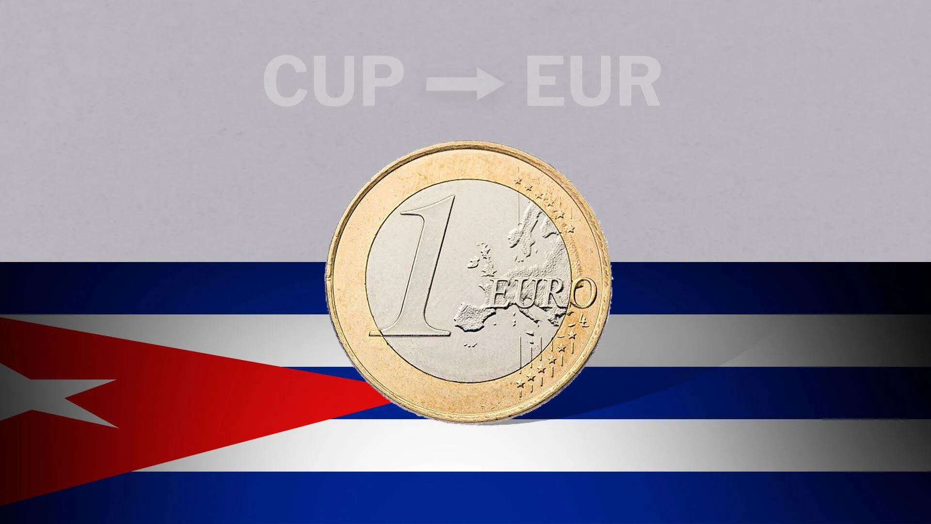Cuba: cotización de cierre del euro hoy 25 de septiembre de EUR a CUP