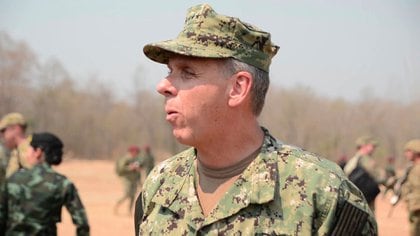 Philip Davidson, el jefe del Comando Militar del Indo-Pacífico (Indopacom)
