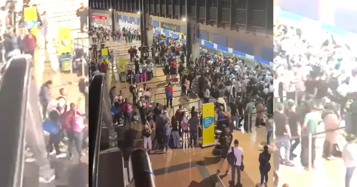 Video: Cancellation of Viva Air flights also caused protests at Rionegro airport (Antioquia)