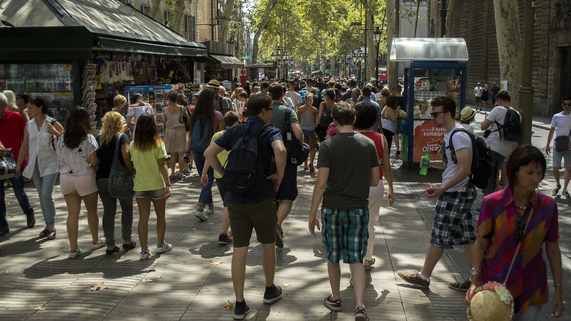 La Rambla conjuga la riqueza cultura de Barcelona en un solo lugar 
(Damián Rodríguez)