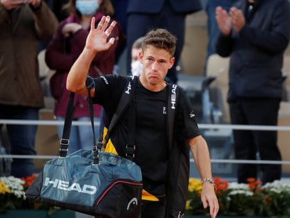 Peque Schwartzman cayó ante Nadal pero será el número 8 del mundo a partir del próximo lunes (REUTERS)